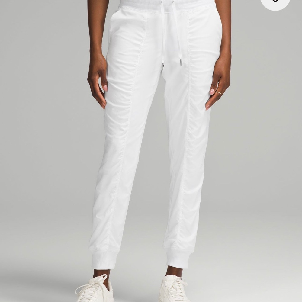 White lululemon dance studio